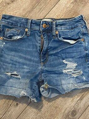 Women’s Jean Shorts, Universal Thread High Rise Midi Denim